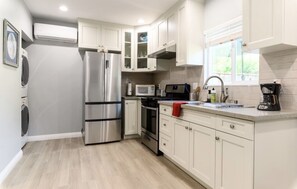 Kitchen with modern appliances