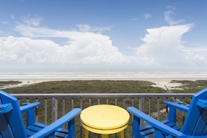 Amazing beach views from your private balcony!