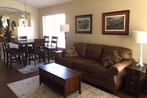 Plenty of space for the whole gang. Enjoy the new sofa sleeper!