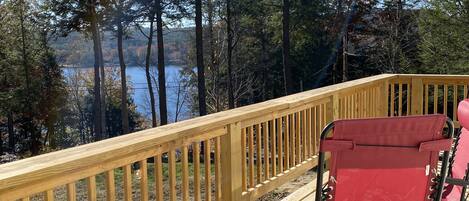 Lower Deck area, lake views