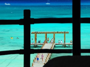 Vue depuis l’hébergement
