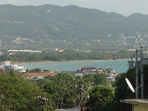 Mountain, City and Sea view