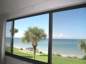 Vue sur la plage/l’océan