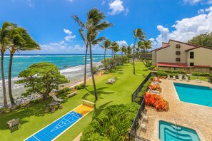 Lanai View of Ocean and Pool