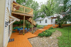 Private backyard oasis with its own adorable  cottage!