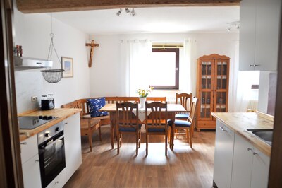 NEW! Light-filled apartment in the nature reserve Franconian Switzerland