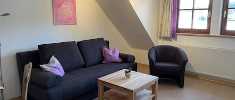 Ökohaus 2, 45qm, 1 Schlafzimmer, max. 3 Personen