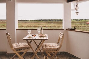 Enjoy the landscape while enjoying a good wine from our region!