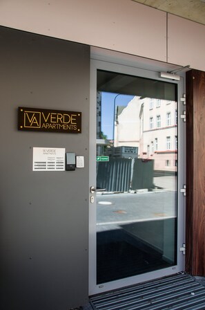 Interior entrance