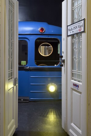 Interior entrance