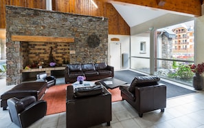 Sala de estar en el lobby
