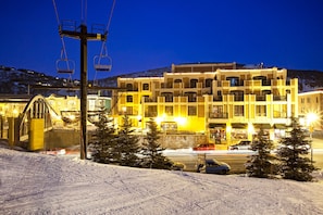 Front of property - evening/night
