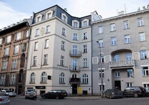 Fassade der Unterkunft