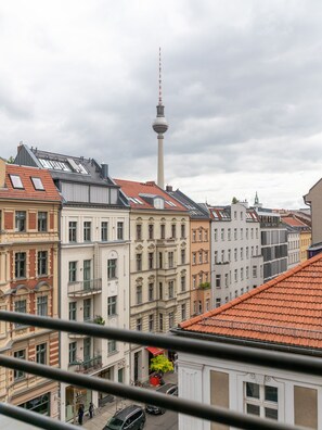 Udsigt fra balkon