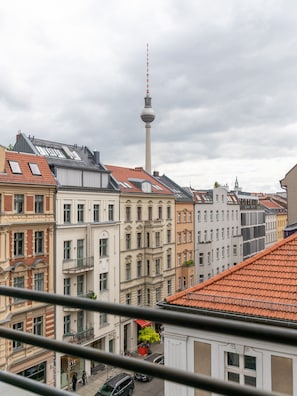 Udsigt fra balkon
