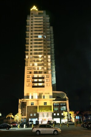 Front of property - evening/night