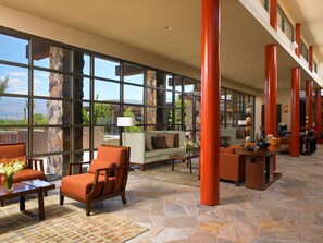 Sala de estar do lobby