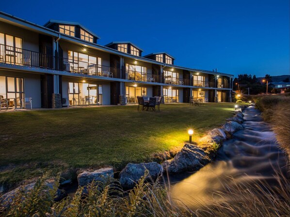Front of property – evening/night