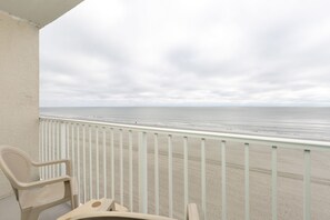 Blick vom Balkon