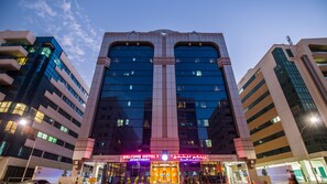Front of property - evening/night