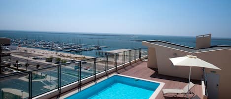Rooftop pool