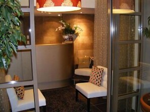 Lobby sitting area