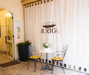 Interior entrance