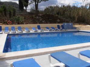 Alberca al aire libre