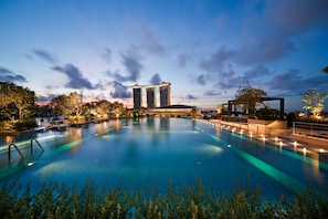 Rooftop pool