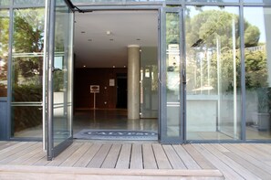 Entrada de la propiedad
