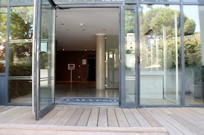 Entrada de la propiedad