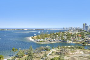 Utsikt mot havet/stranden