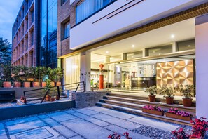 施設の入り口