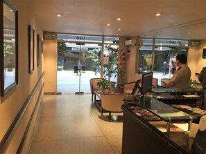 Lobby sitting area