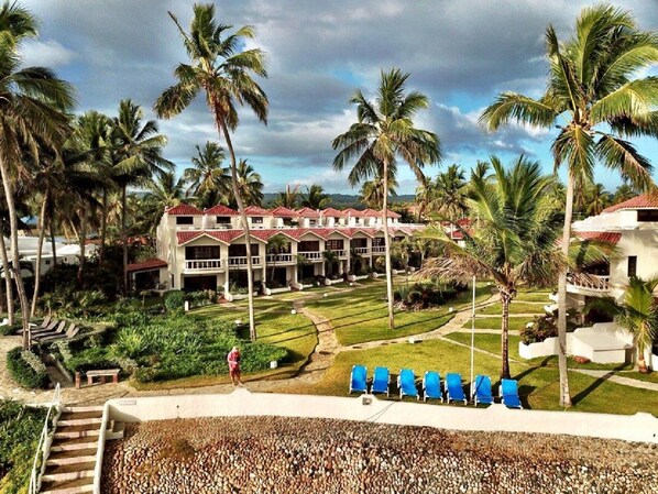 View from ocean front