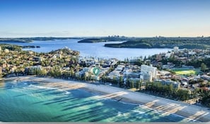 Manly Beach and Manly Harbour- the ferry goes directly to the city of Sydney!