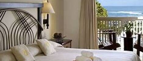 Luxurious accommodations provide guests with a peaceful, indulgent vacation.
