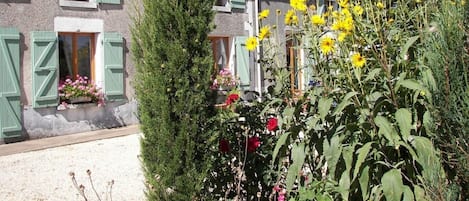 The house and the courtyard