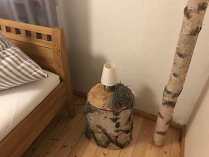 Ferienwohnung 3 An der Rodach im EG mit Naturmaterialien eingerichtet-Schlafen EG