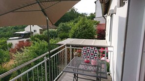 Ferienhaus Anna Ferienwohnung im EG-FH Anna EG Balkon