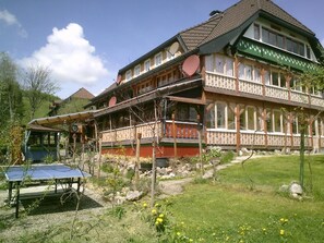 External view of the building
