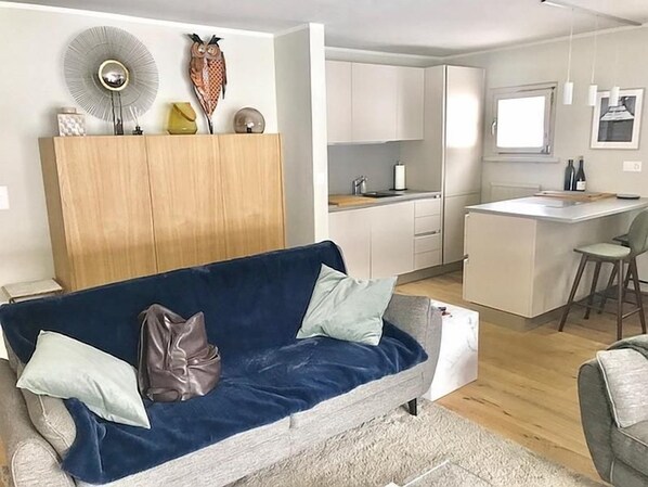 living room kitchen