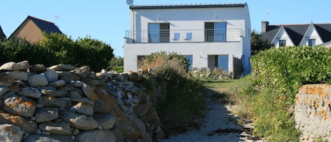 Depuis le plage