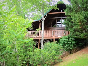 "A Southern Porch" cabin facing the GREAT SMOKY MOUNTAINS!