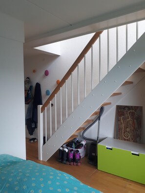 view of entrance from master bedroom