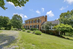 View as you approach the house.