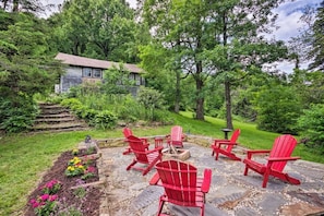 This stunning vacation rental is located in the heart of Little Switzerland, NC!