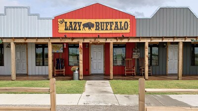 Rojo Buffalo Cabin at The Lazy Buffalo Wichita Mountains, Cache Medicine Park 