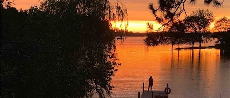 Gorgeous Sunset from the bedroom patio