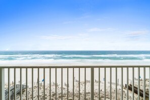 Private Full Balcony - Beach Views